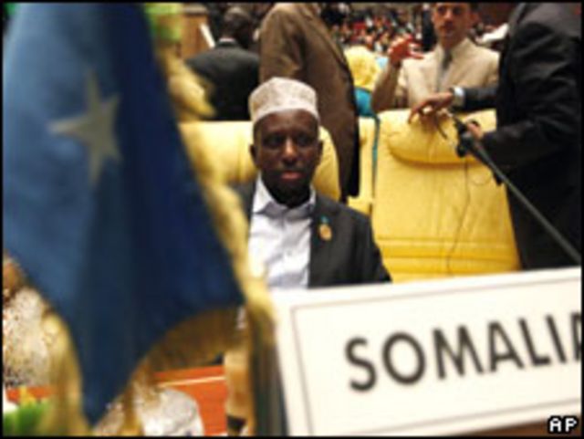 الرئيس الصومالي شيخ شريف شيخ أحمد 