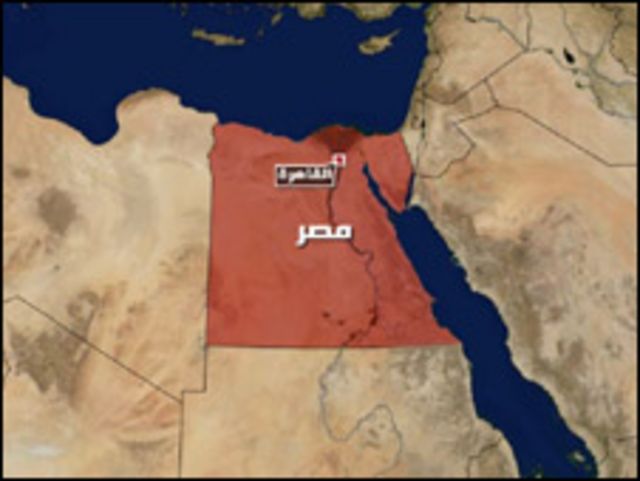 خريطة مصر