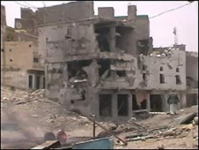 دمار في اليمن