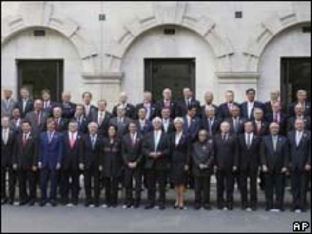 Cumbre ministros de finanzas G-20
