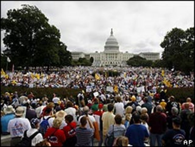  Manifestantes en Washington