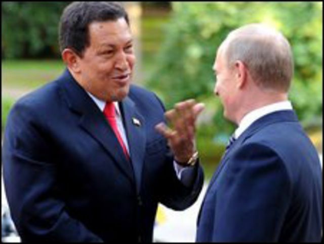 الرئيس الفنزويلي، هوجو تشافيز