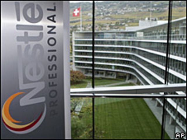 Sede de Nestlé en Vavey, Suiza