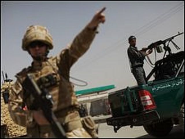 قوات في افغانستان
