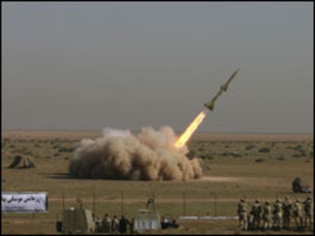 صاروخ ايراني قصير المدى