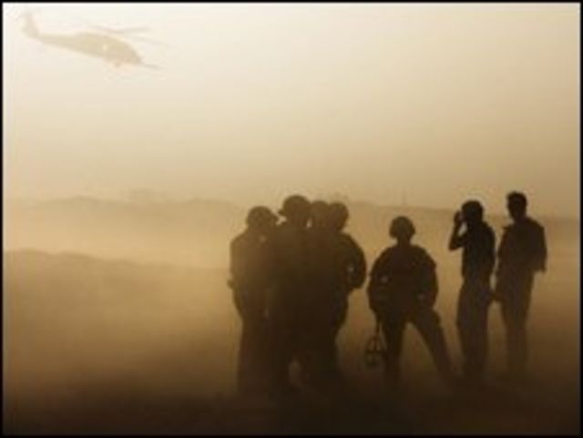 قوات بريطانية في افغانستان
