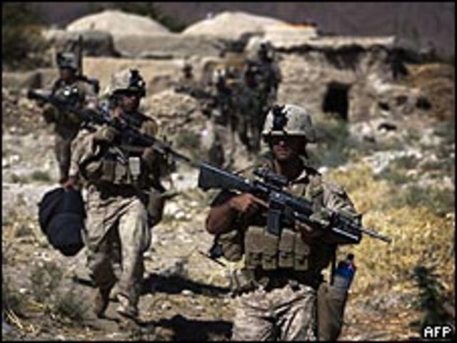 قوات أمريكية في أفغانستان