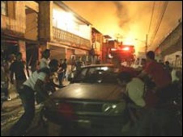 حريق في ساو باولو