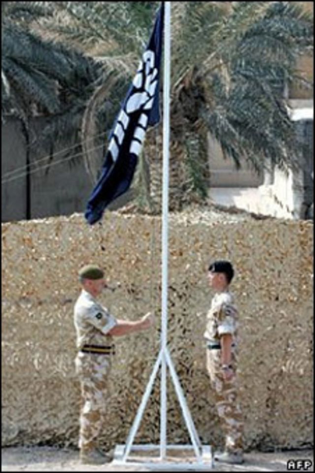 عسكريون بريطانيون في العراق