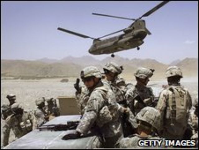 جنود أمريكيون في أفغانستان