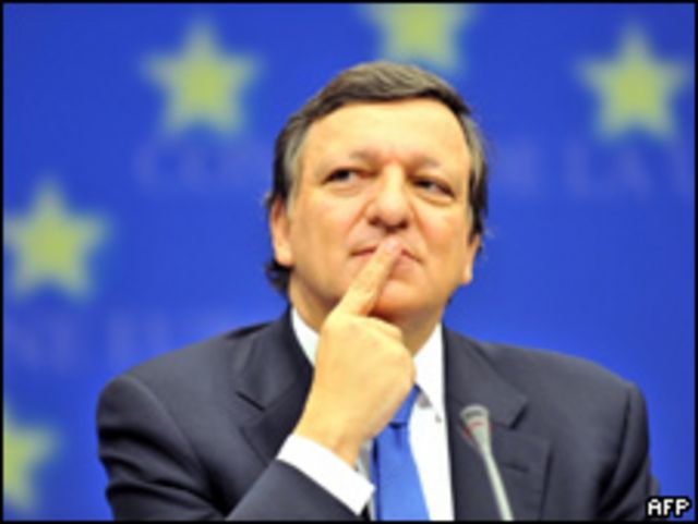 El presidente de la Comisión Europea, José Manuel Barroso