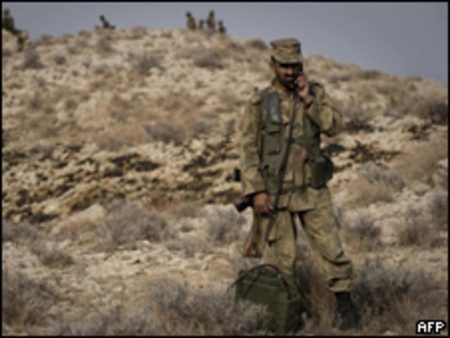 قوات باكستانية في جنوب وزيرستان