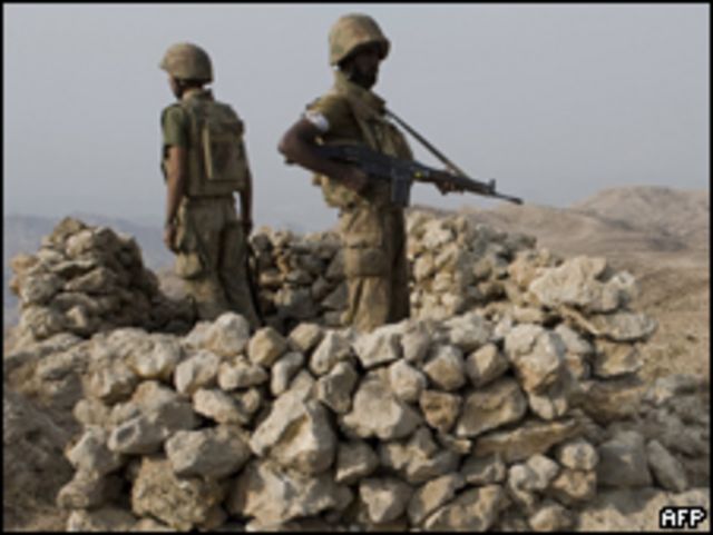 قوات باكستانية في جنوب وزيرستان