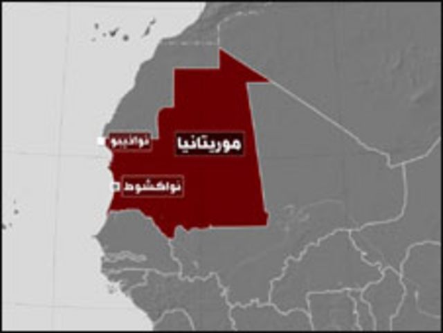 خريطة موريتانيا