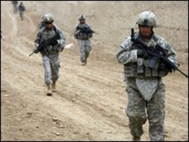 جنود امريكيون في افغانستان