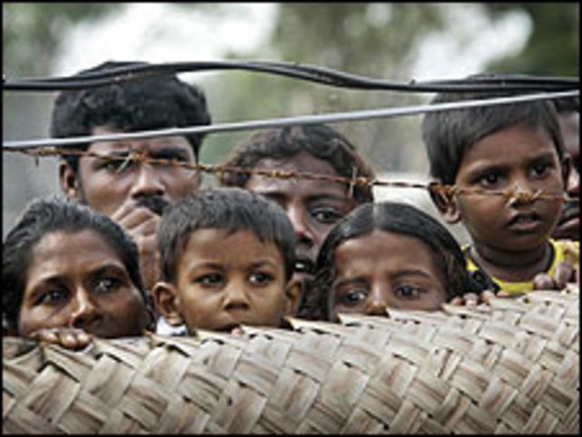 معسكرات احتجاز في سريلانكا 