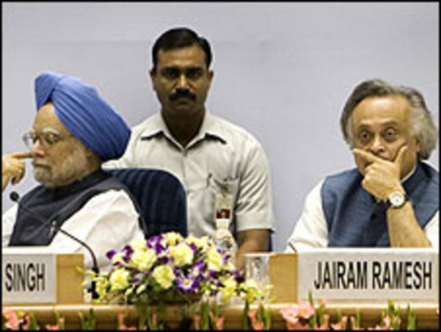رئيس الوزراء الهندي ووزير البيئة 