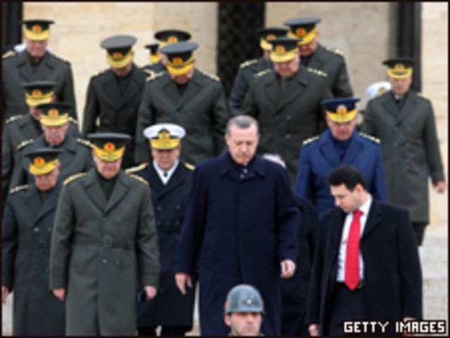 اردوغان وقيادة الجيش
