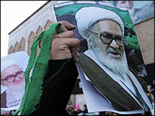 Muntazeri'nin cenaze töreni