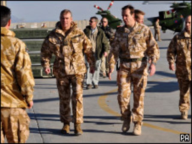 جنود بريطانيون في افغانستان
