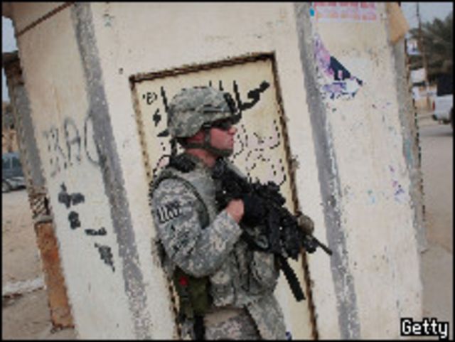 جندي امريكي في العراق 