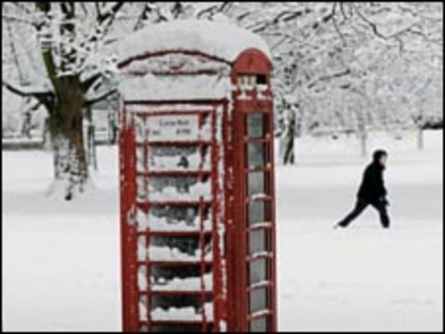 الشتاء في بريطانيا