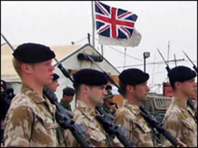 جنود بريطانيين في العراق
