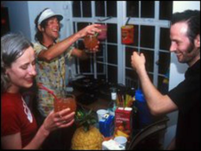 Personas en una fiesta