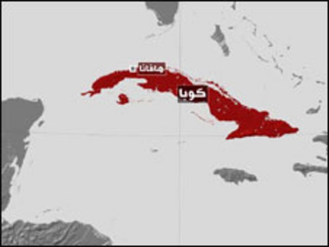 خريطة كوبا