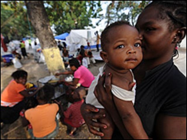 أطفال هايتي