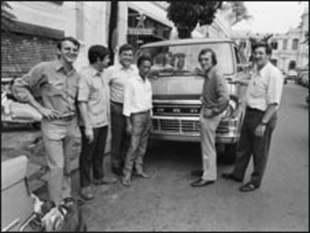 Các phóng viên ở Sài Gòn năm 1972 (ảnh của Neal Ulevich)