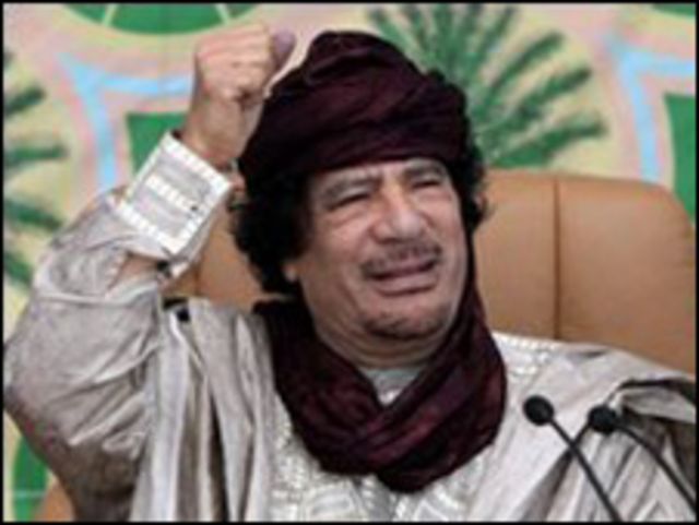 معمَّر القذافي