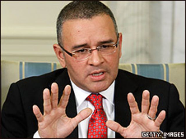 Mauricio Funes, presidente de El Salvador