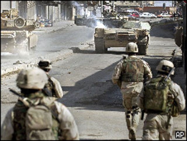 دورية امريكية في الموصل