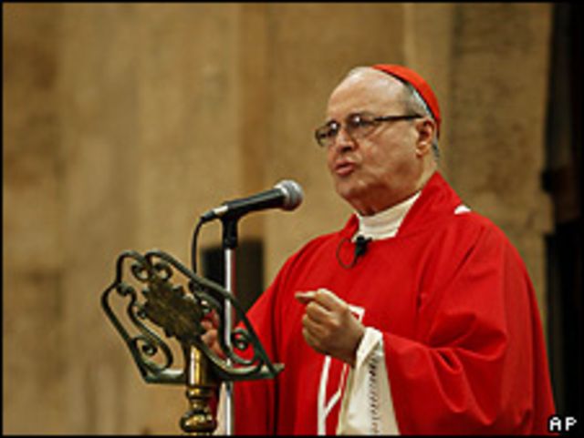 Jaime Ortega, arzobispo de La Habana.