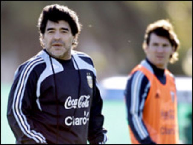 Maradona Ya Fidda Jerin Yan Wasanshi 23 Bbc News Hausa