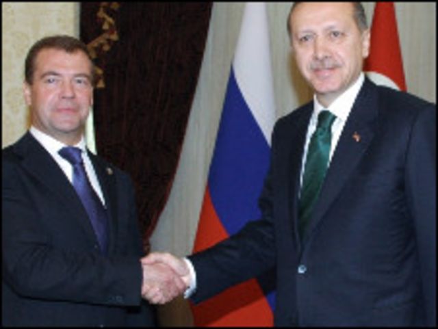 ميدفيديف واردوغان