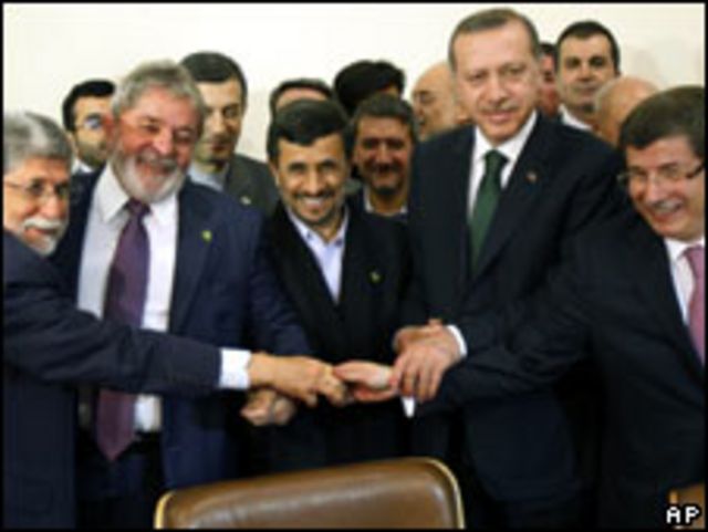 Shugabannin Iran da Turkiya da Brazil sun kulla 'yarjerjeniya