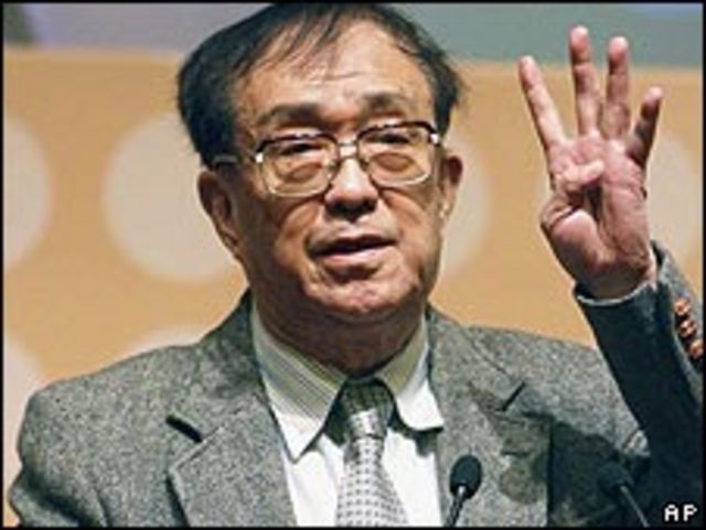 已故中國導演謝晉在智障人士福利全球政策高峰論壇上演講(3/10/2007)