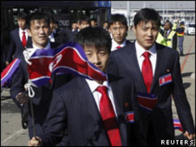朝鲜队备战世界杯行动神秘 c 英伦网