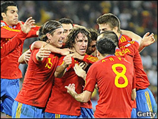 por inadvertencia dividir conjunto Mundial Sudáfrica 2010: ¿Contribuirá la Copa del Mundo a la recuperación  económica de España? - BBC News Mundo