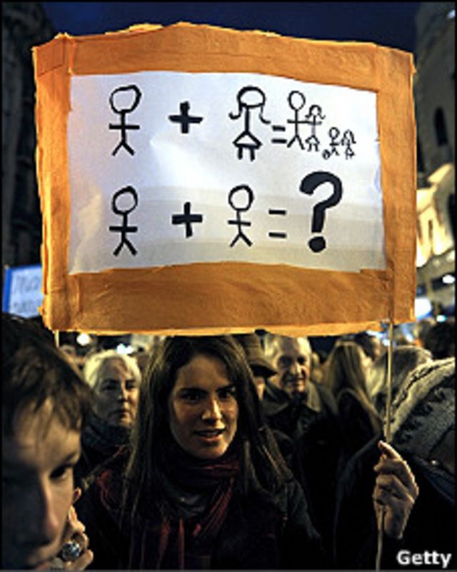 Argentina Matrimonio Gay Del Dicho Al Hecho Bbc News Mundo