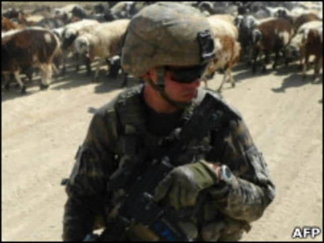 阿富汗美軍士兵