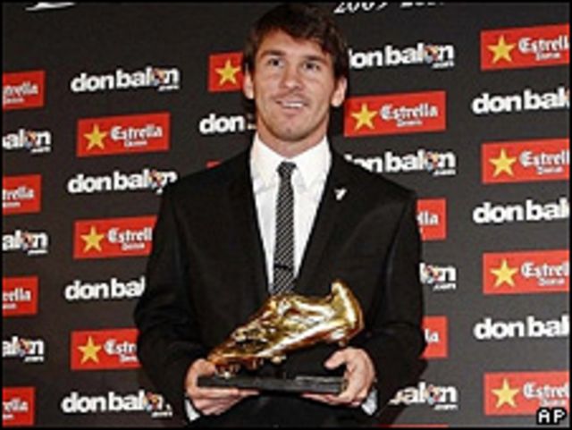 Messi, la Bota de Oro BBC News Mundo