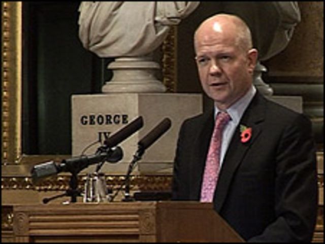 英國外交大臣黑格