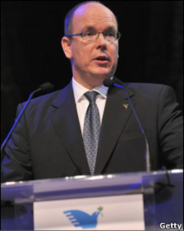 князь Монако Альберт II