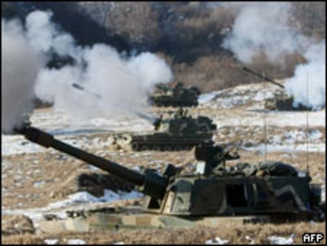 韓國軍演