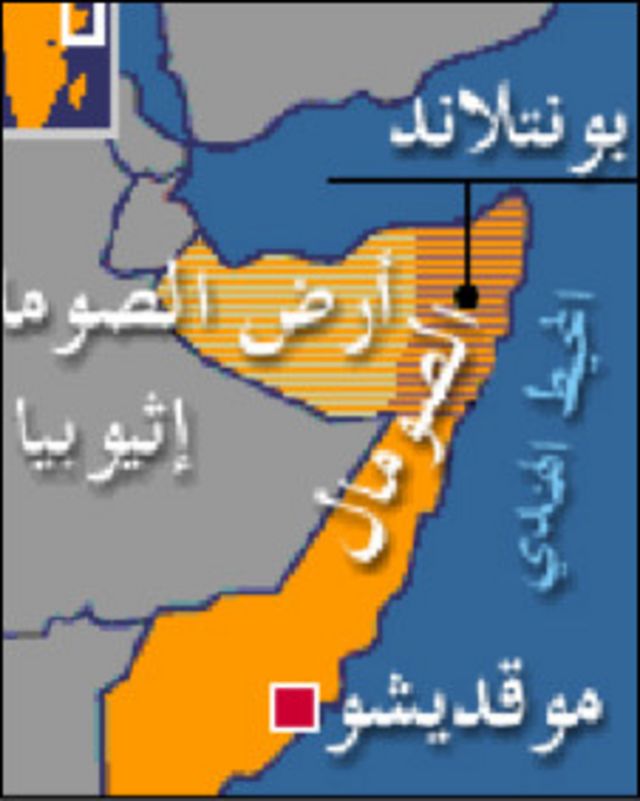 الصومال خريطة الصومال