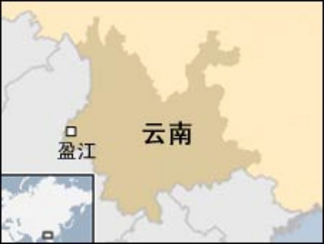 盈江地圖