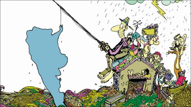 En fotos: "Nos tocó hacer reír", humor gráfico argentino - BBC News Mundo
